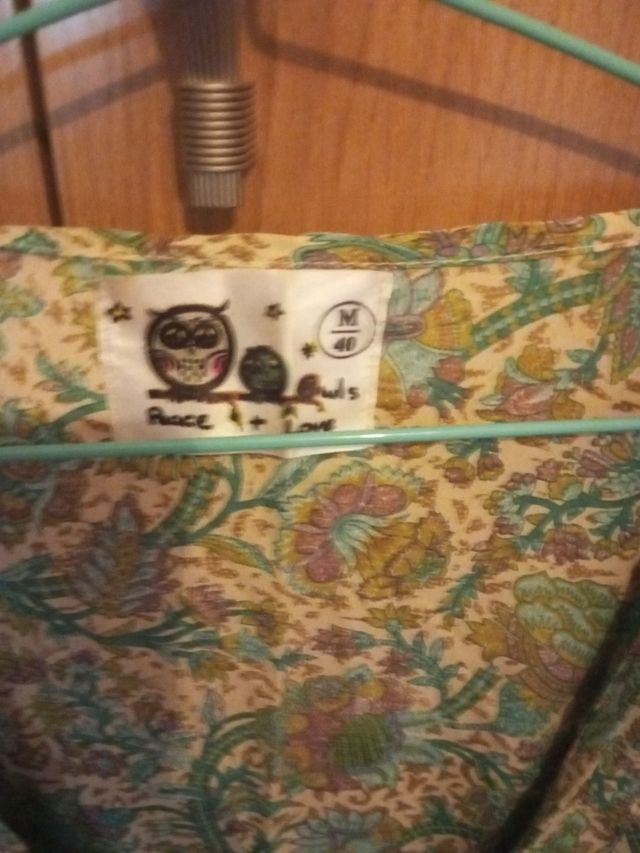 Precioso vestido cruzado verde