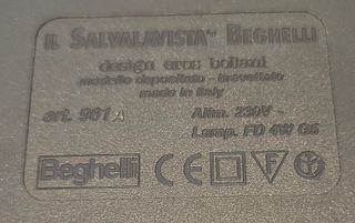 SalvalaVista Beghelli luce di sicurezza