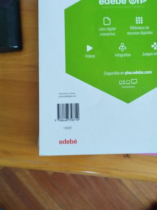 Lote libros de texto de primero bachillerato