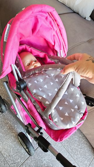 Carrito bebé juguete