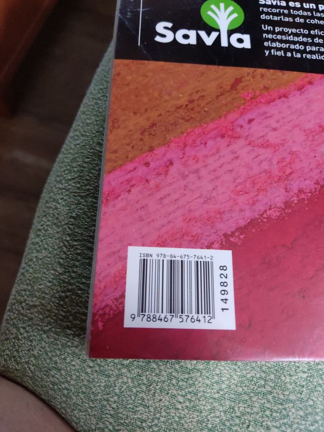 Libro de texto de plástico