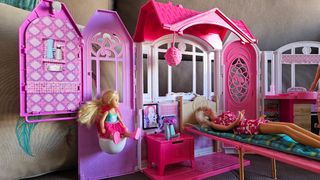 Casa plegable barbie