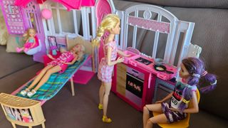Casa plegable barbie