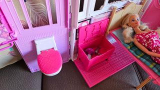 Casa plegable barbie