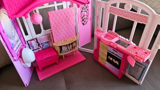 Casa plegable barbie