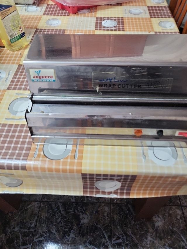 Filmadora termica alimentación