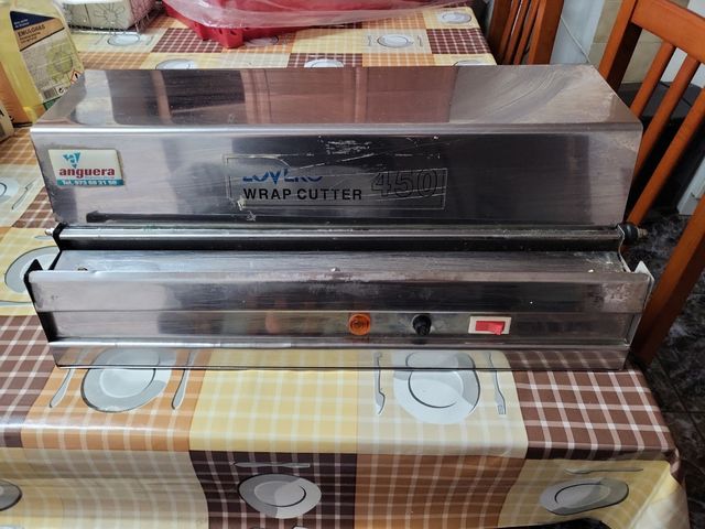 Filmadora termica alimentación