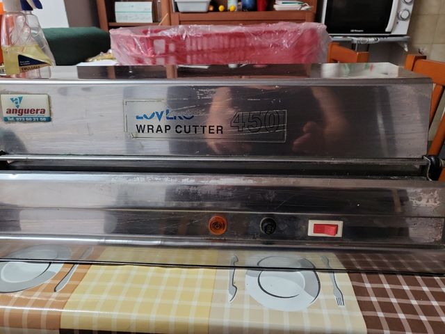 Filmadora termica alimentación