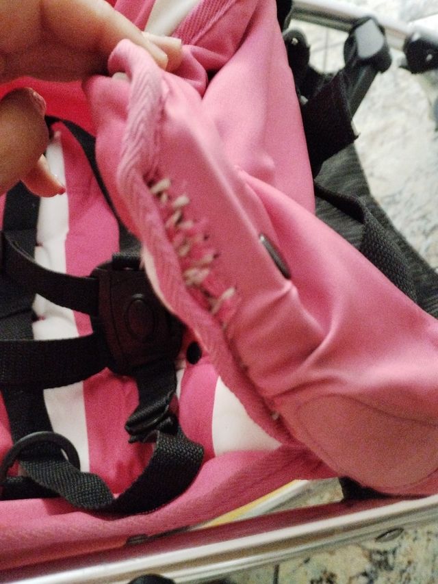 Silleta paseo icoo pluto rosa
