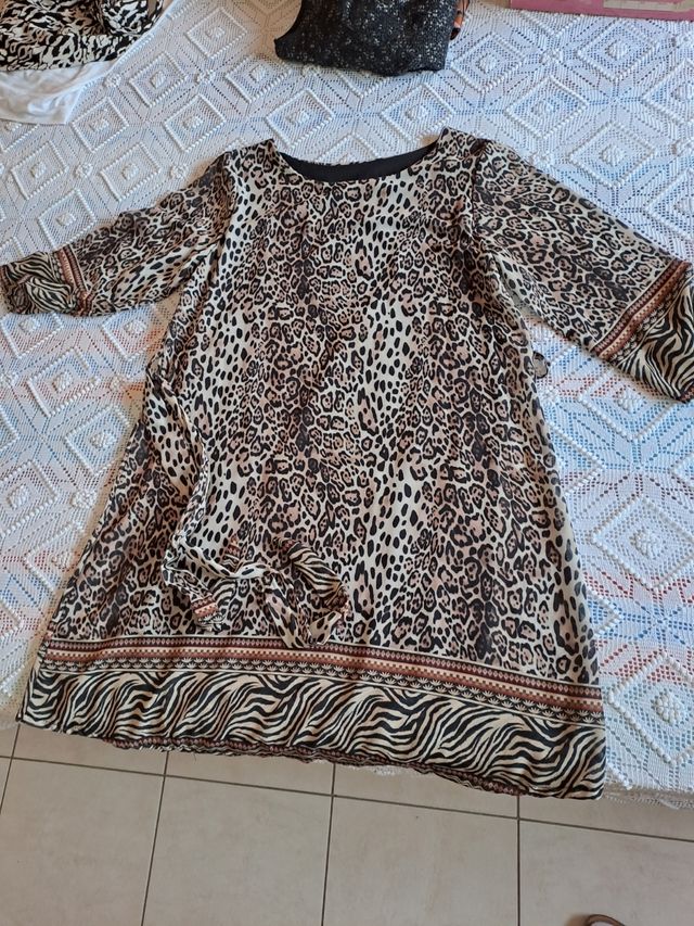 Abito donna animalier