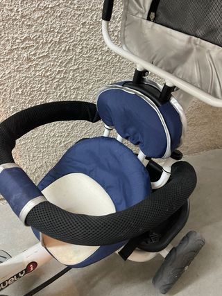 Triciclo bebé con capota evolutivo