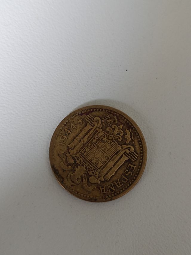 Moneda 1 ptas,1944