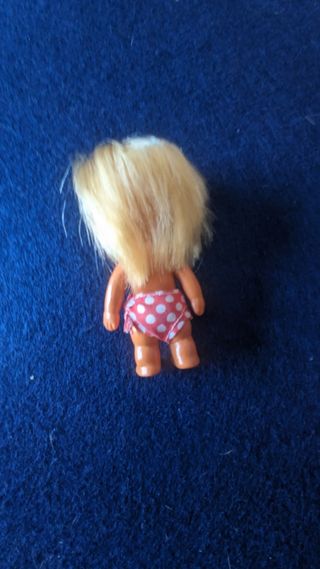 Bamboline hawaiane vintage gomma 