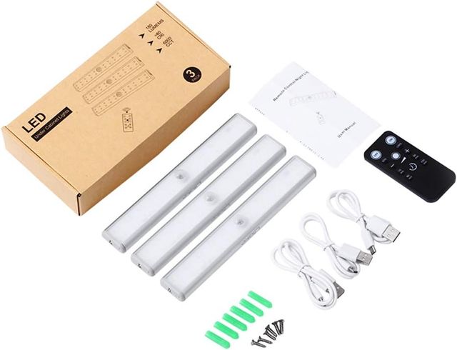 3 x Barra Led con Sensor