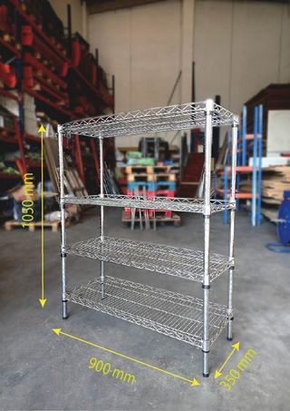 Estantería cromada ÚLTIMA UNIDAD