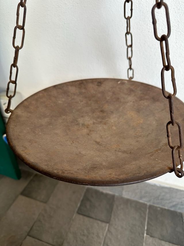 Antica bilancia stadera in ferro