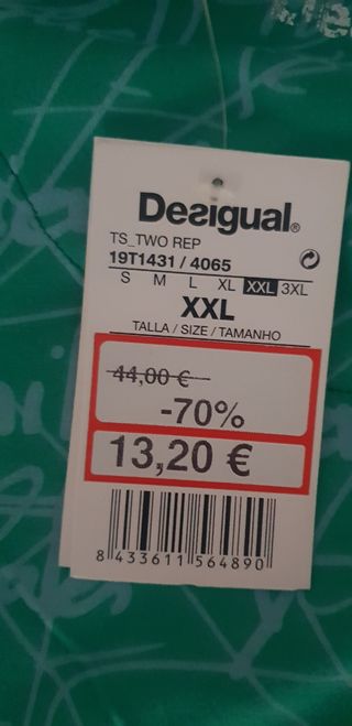 Camiseta desigual 