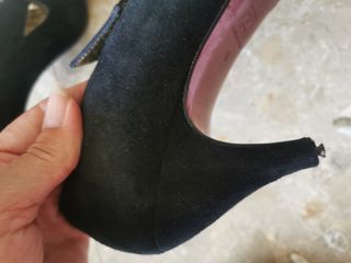 Zapatos tacon Sara Navarro. Bajada precio