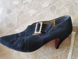 Zapatos tacon Sara Navarro. Bajada precio