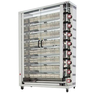 Asador vertical a gas ARILEX de 8 espadas