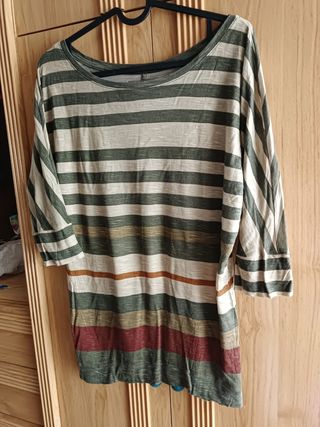 Camiseta manga ¾ Bershka