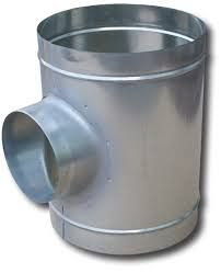 Te galvanizada de acero