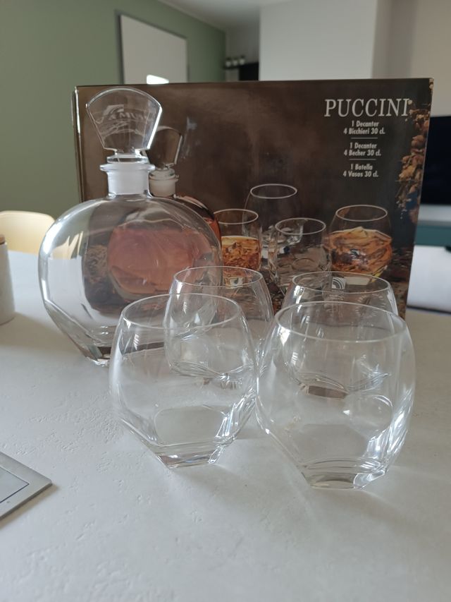 Set di bicchieri per amari