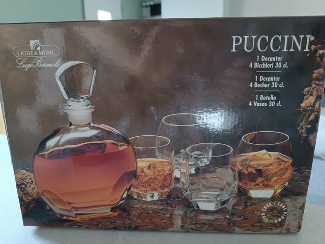 Set di bicchieri per amari