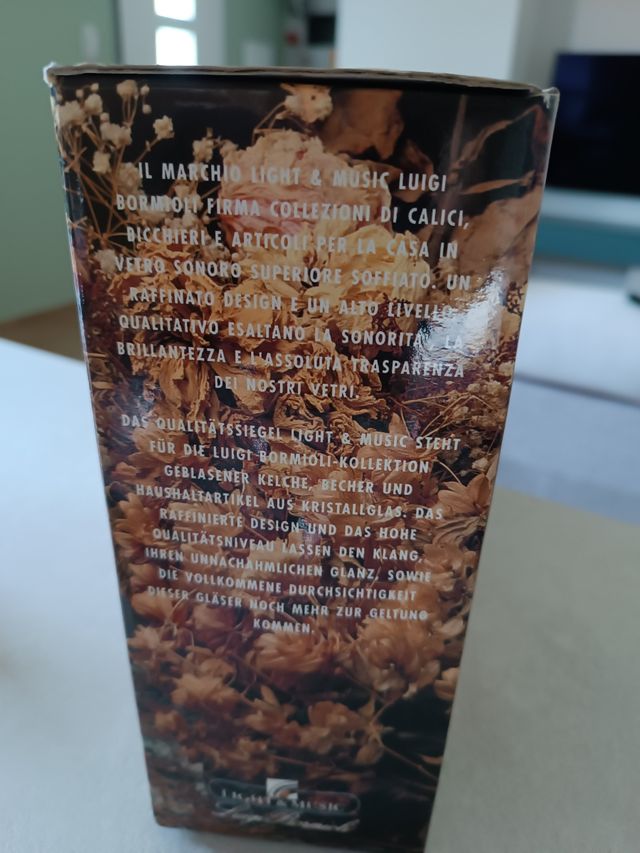 Set di bicchieri per amari