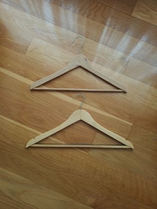 Percha madera