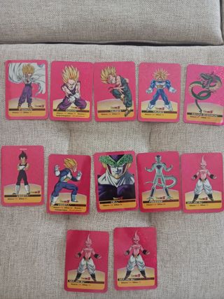 Lotto lamincards Dragon Ball Z
