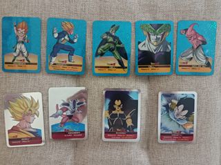 Lotto lamincards Dragon Ball Z