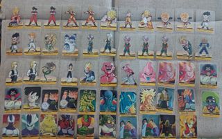 Lotto lamincards Dragon Ball Z