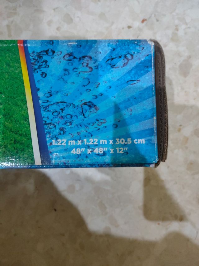 Piscina Bestway cuadrada 365 litros