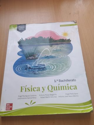 Libro de Física y Química 1ro de bachillerato 