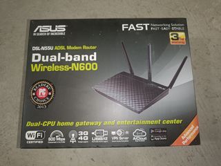 Asus DSL-N55U Dual Band Wireless-N600 Gigabit ADSL