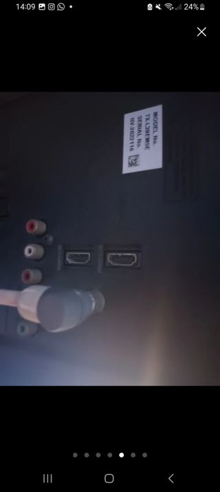 Televisión Panasonic Vieta