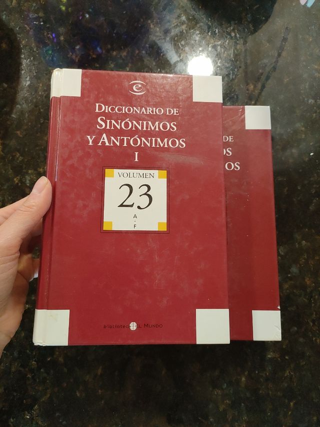 Diccionario Sinónimos y Antónimos