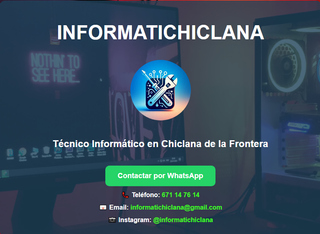 Técnico Informático en Chiclana de la Frontera