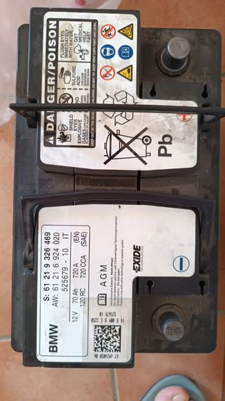 Batteria originale bmw 12v 70ah