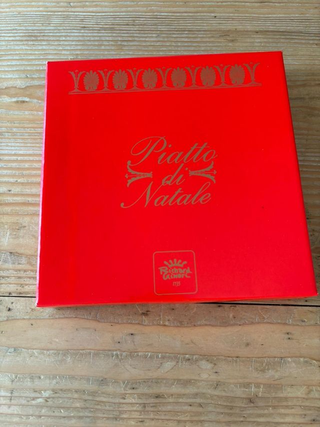 Piatto natale 1999 Richard Ginori