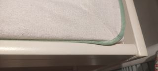 Cambiador de madera blanco, de bebe