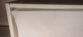 Cambiador de madera blanco, de bebe