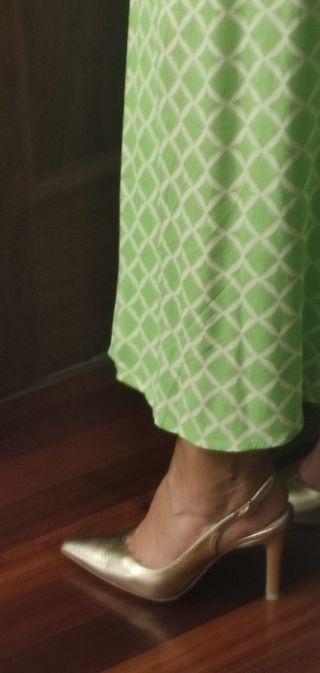 Zapatos lodi dorados