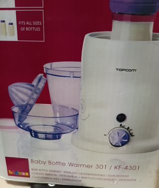 Calienta biberones, esterilizador y exprimidor 
