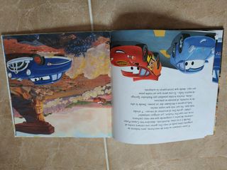 Pack 5 libros Cars