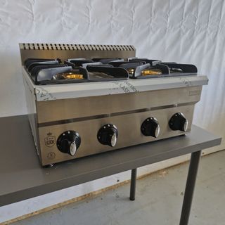 ✅ Cocina Ind. 4 Fuegos a Gas