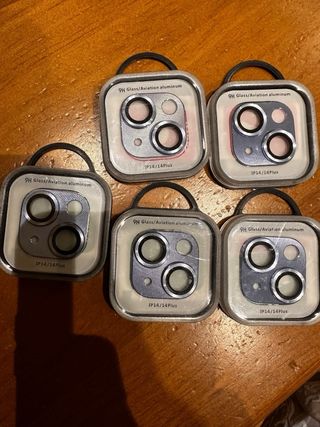 Protector camara iphone 14 y 14 plus