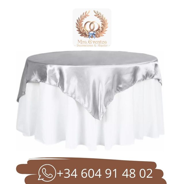 Alquiler de Sobre Mantel - Catering - Fiesta