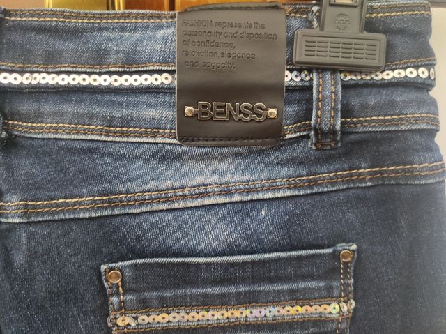 Pantalón vaquero mujer benss